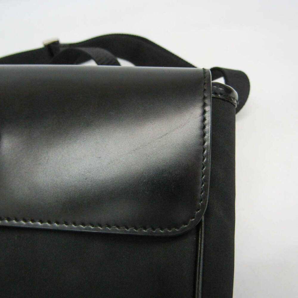 PRADA Black Leather Shoulder Bag - Picture 14 of 16